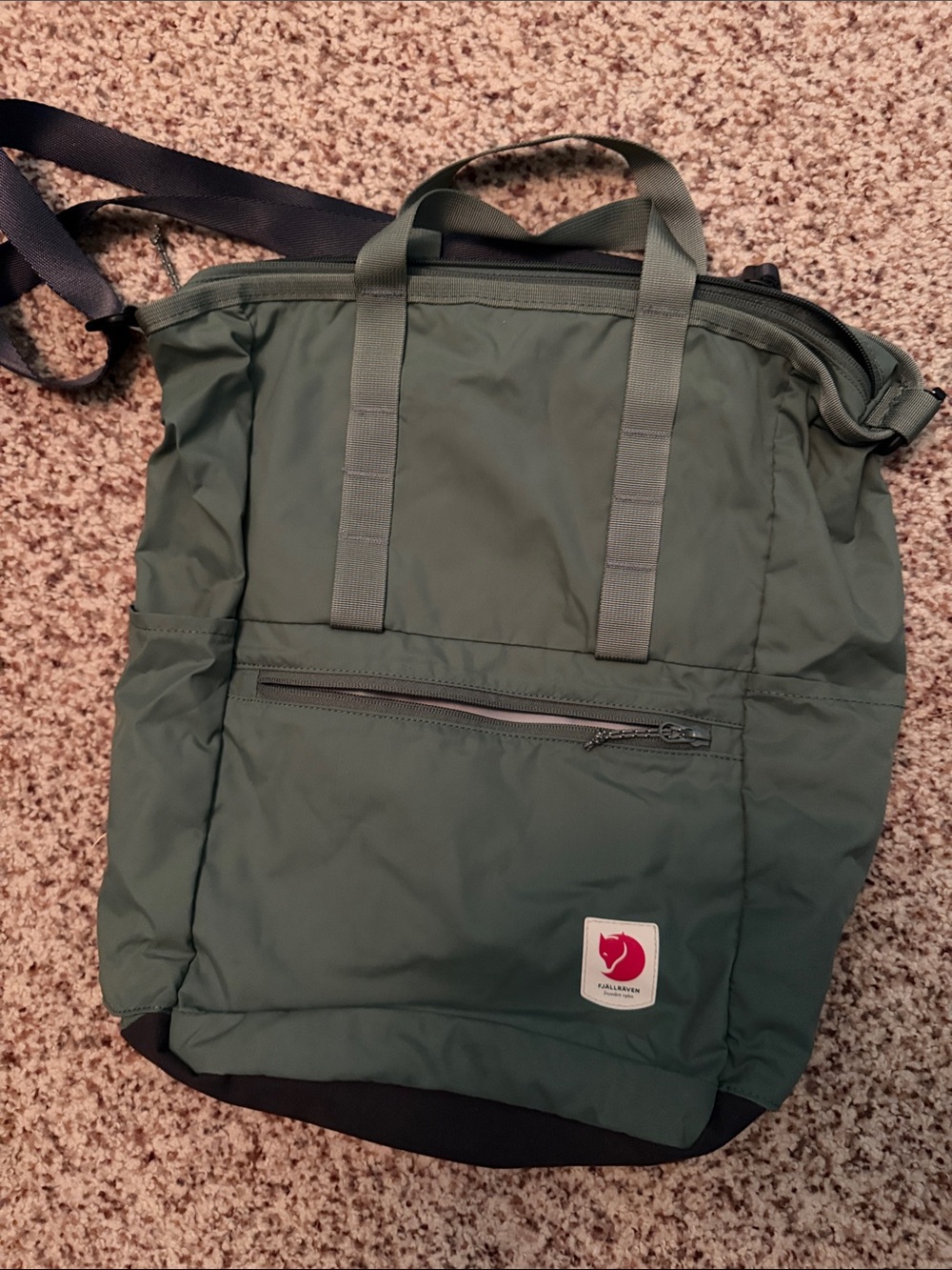 Fjallraven Totepack Forest Green - Convertible Bag